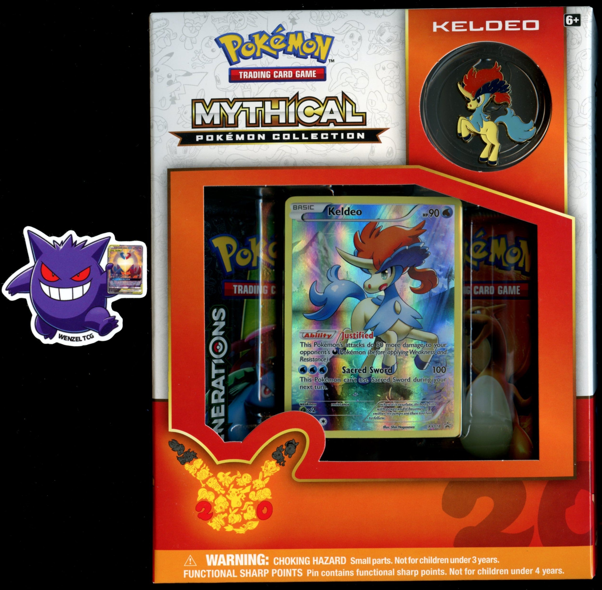 XY Generations Mythical Collection Box