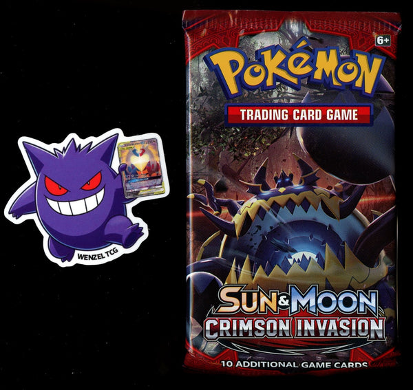Sun & Moon Crimson Invasion Booster Pack