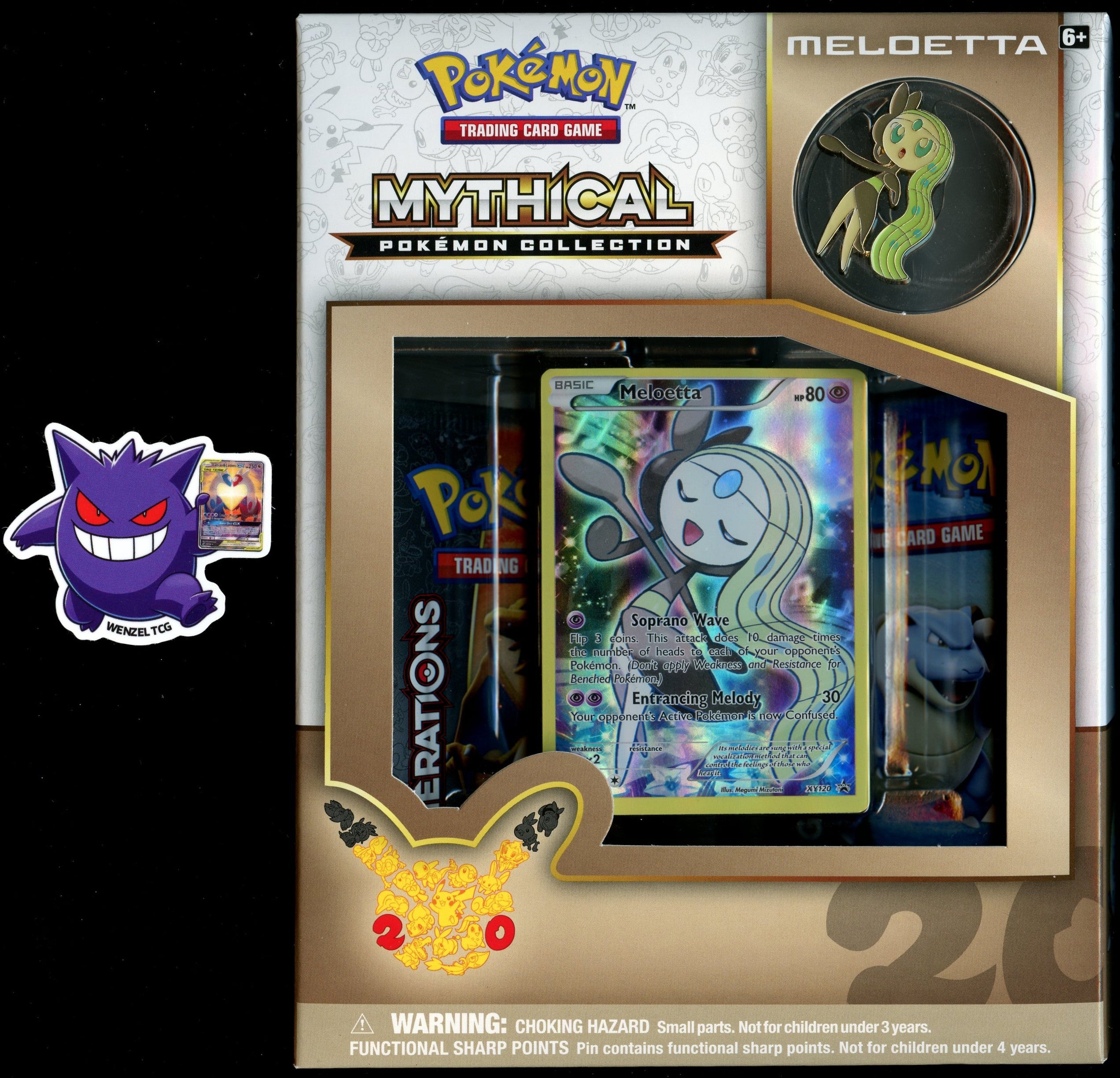 XY Generations Mythical Collection Box