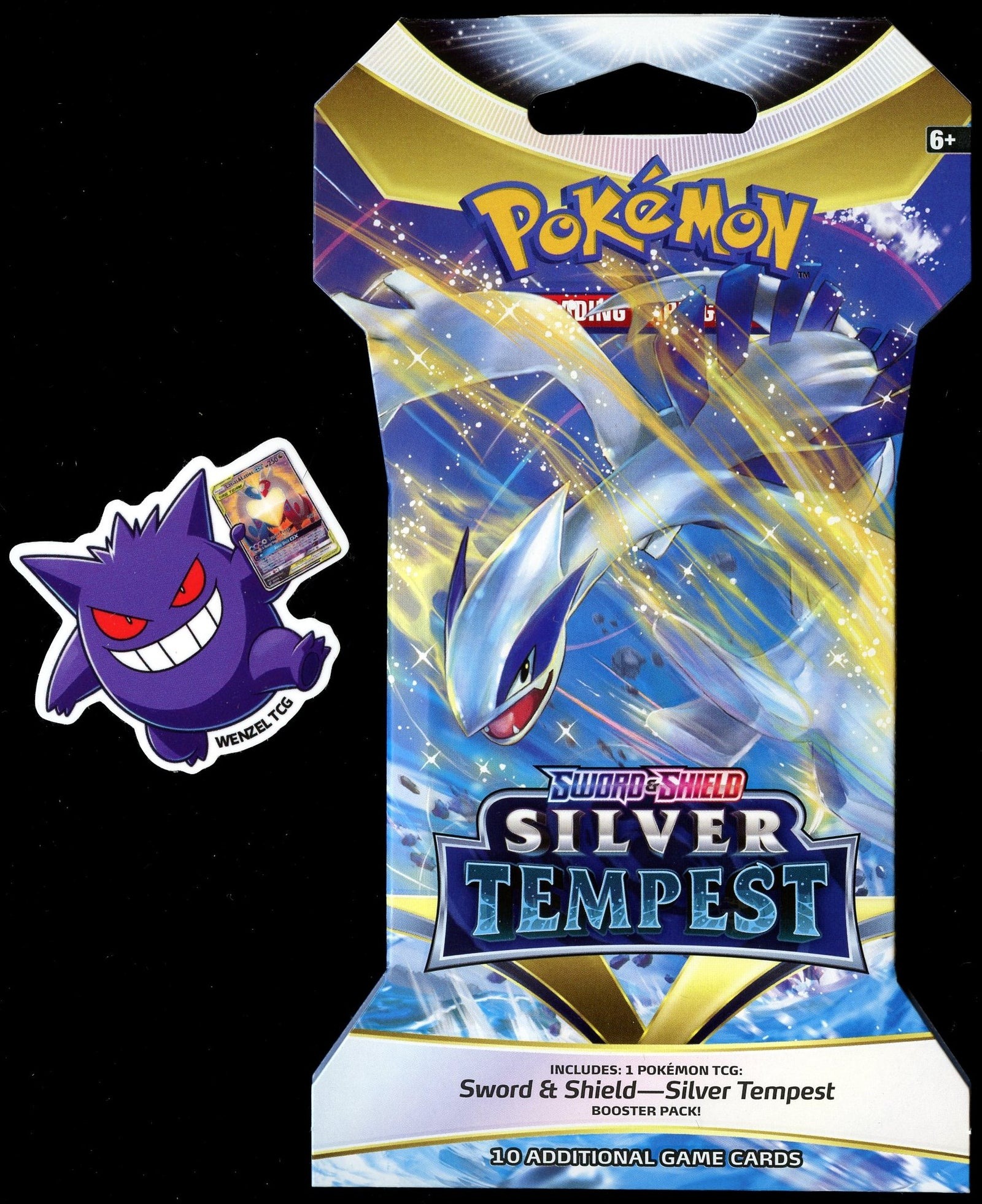 Silver Tempest Sleeved Booster Pack