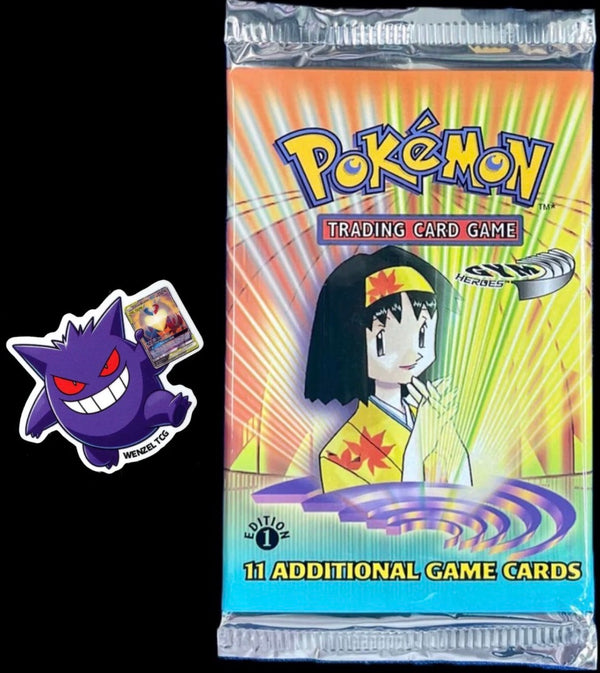 Gym Heroes 1st Edition Booster Pack *Box Fresh*