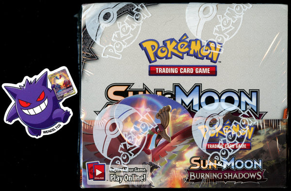 Sun & Moon Burning Shadows Booster Box
