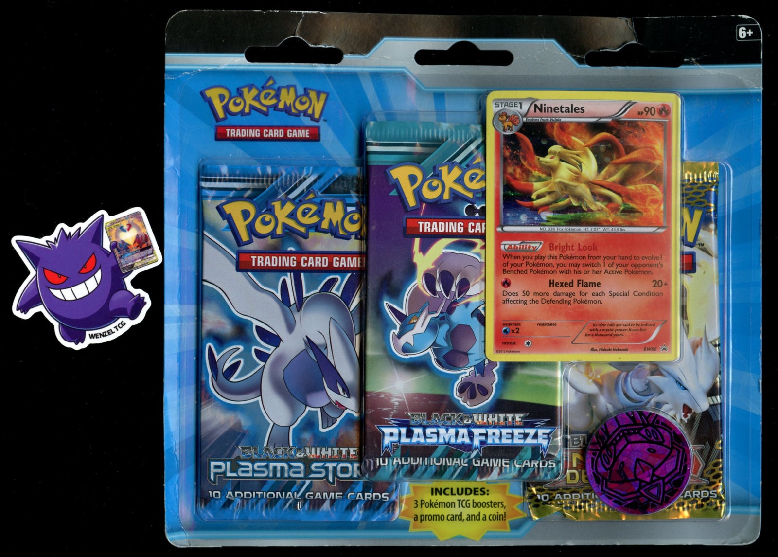 Black & White 3-Pack Blister