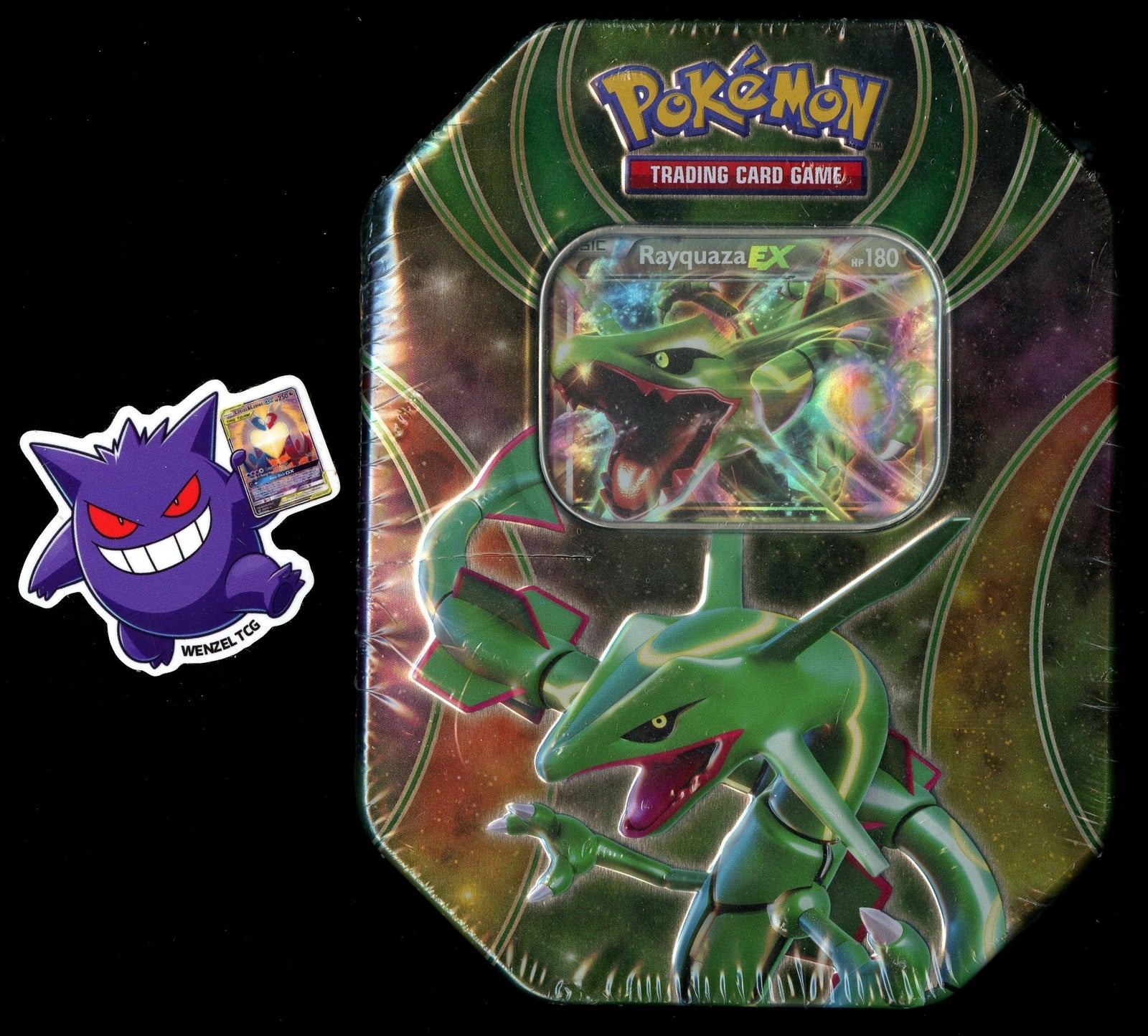 XY Powers Beyond Rayquaza EX Tin